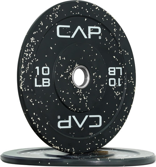 Speckled Rubber Olympic Bumper Plate, Multiple Options