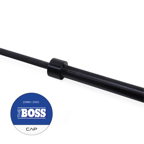 CAP Barbell Olympic 2-Inch Power Bar, 7-Feet