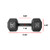 Black Cast Iron Solid Hexagon Dumbbells Sold by Pairs, 5-120 LB Available