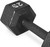 Black Cast Iron Solid Hexagon Dumbbells Sold by Pairs, 5-120 LB Available