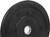 2-inch Olympic Size Black Premium Bumper Plate with Steel Inserts, Size Options Available