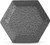 Gray Cast Iron Solid Hexagon Dumbbells Sold by Pairs, 1-120 LB Available