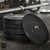 2-inch Olympic Size Black Premium Bumper Plate with Steel Inserts, Size Options Available