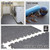 Carpet Top Interlocking EVA Foam Floor Tiles, 24-inch x 24-inch x 12-mm per Tile, Multiple Sizes Available