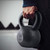 Grey Hammerstone Painted Cast Iron Kettlebell, 10-80 Pounds Available