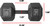 Black Cast Iron Solid Hexagon Dumbbells Sold by Pairs, 5-120 LB Available