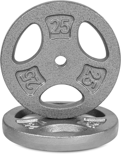 1-Inch Standard Cast Iron Grip Plate, Multiple Sizes Available, Grey