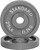 2-Inch Grey Solid Cast Iron Olympic Weight Plates, Multiple Sizes