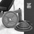 2-Inch Grey Solid Cast Iron Olympic Weight Plates, Multiple Sizes