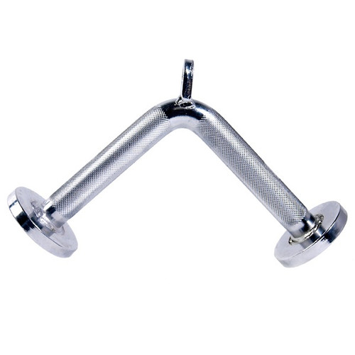 CAP Chromed Triceps Press Bar