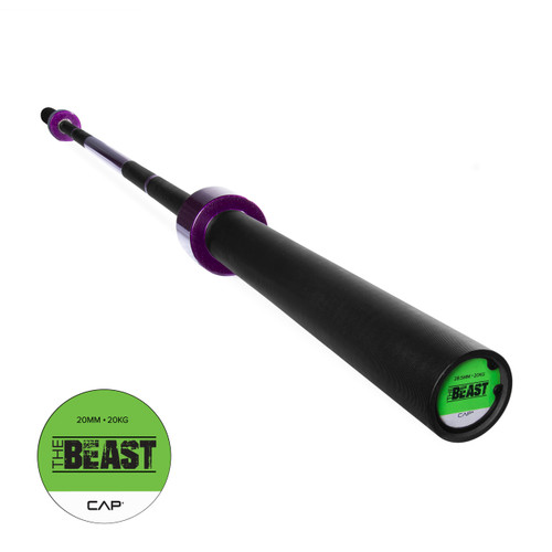 CAP Custom "The Beast" Olympic Lifting Bar, Electric Grape Purple