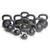 WF Athletic Supply 498 LB Competition Kettlebell Set with RACK (BOM)